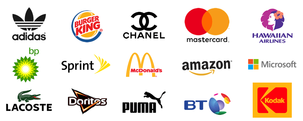 Combined logos: the synergy of symbols and typography
