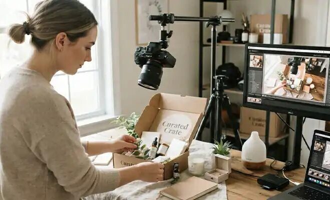 How Subscription Box Brands Shoot and Edit Unboxing-Style Product Photos
